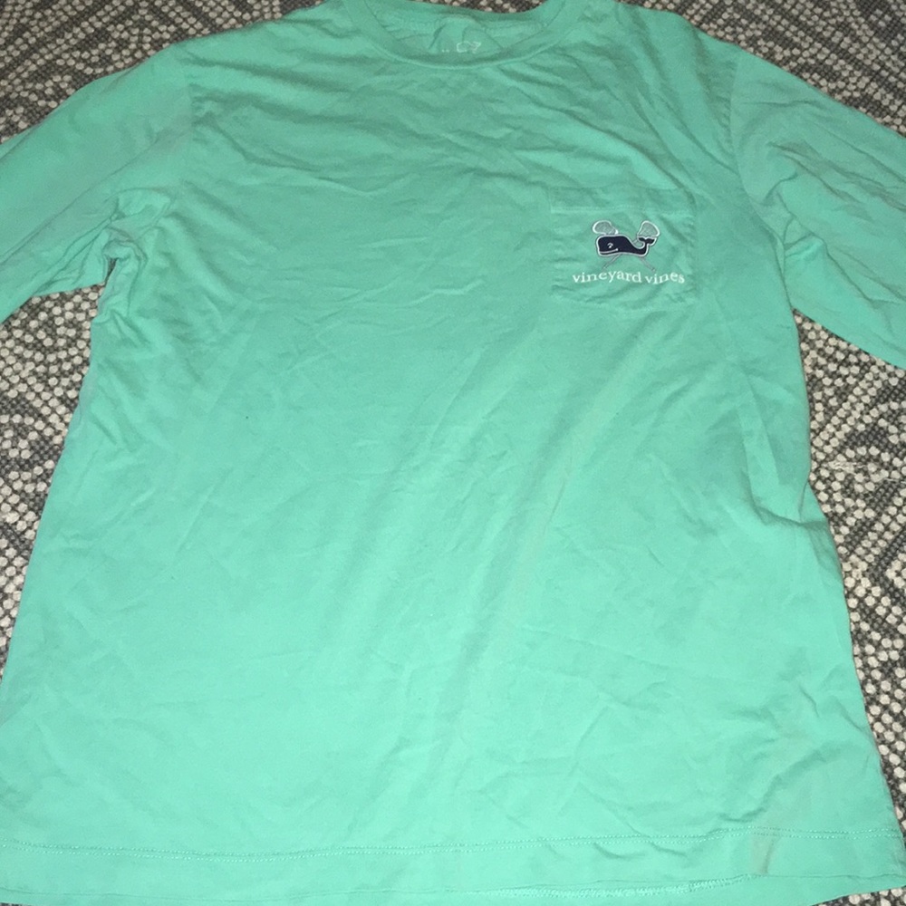 Vineyard Vines Teal Long Sleeve